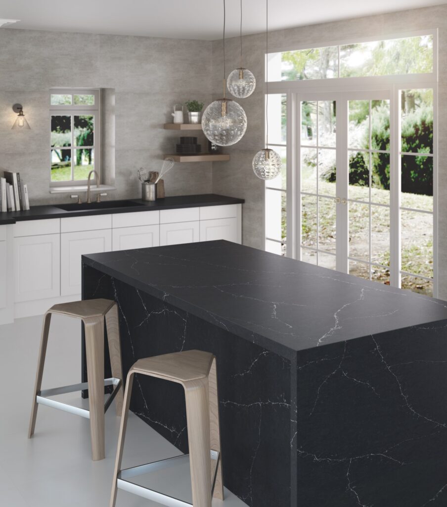 quartz worktops inspiration-Silestone-Kitchen-Eternal-Charcoal-Soapstone