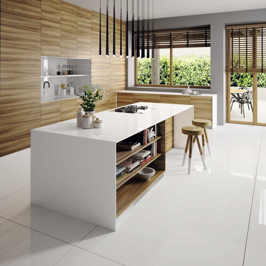 Quartz-kitchen-worktops inspiration-Silestone-Kitchen-Iconic-White