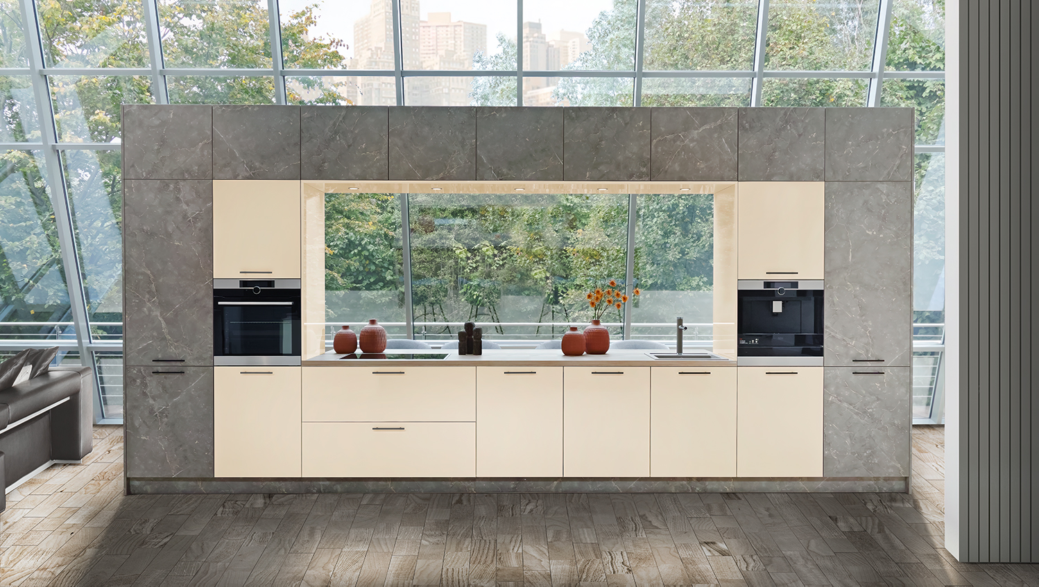 Kuhlmann Vida modern kitchens example for diy-kitchens-designer-page