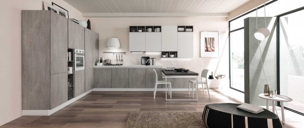 mobilturi-kitchens-zen-argento-cemento-seta-bianco-opaco