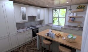 Beau Bijou Design Independent kitchen designer Bramley Cashmere and Sage DIY Kitchens