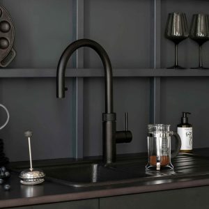 Beau Bijou Design. Independent kitchen designer Quooker Flex Black Carbon 2