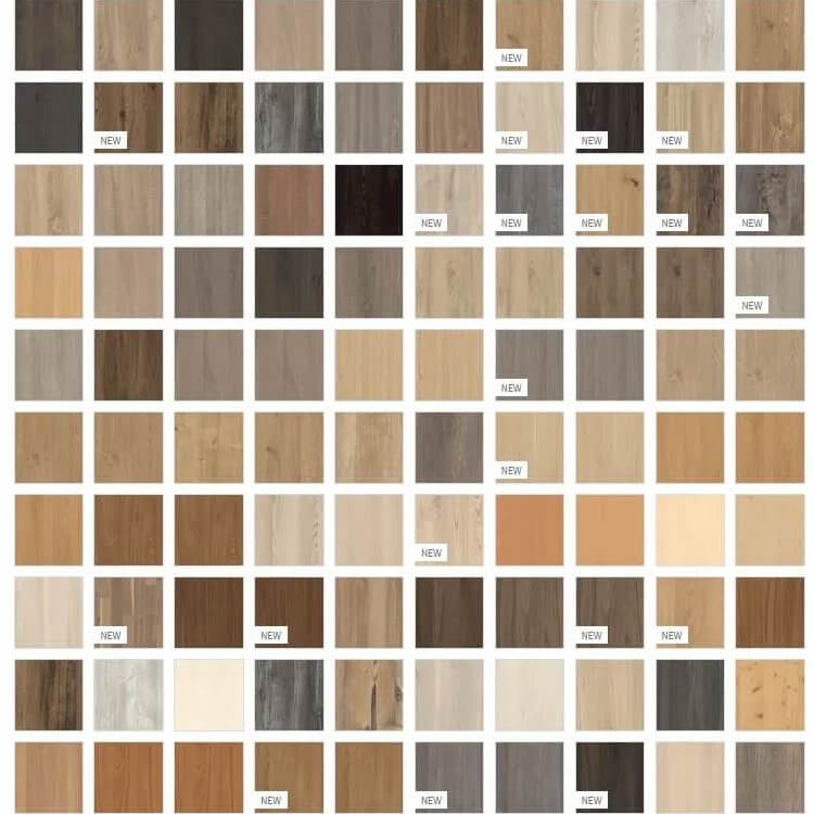 Egger colour swatch