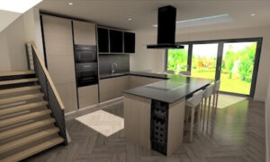 Beau Bijou design, free diy kitchens design service, true handleless