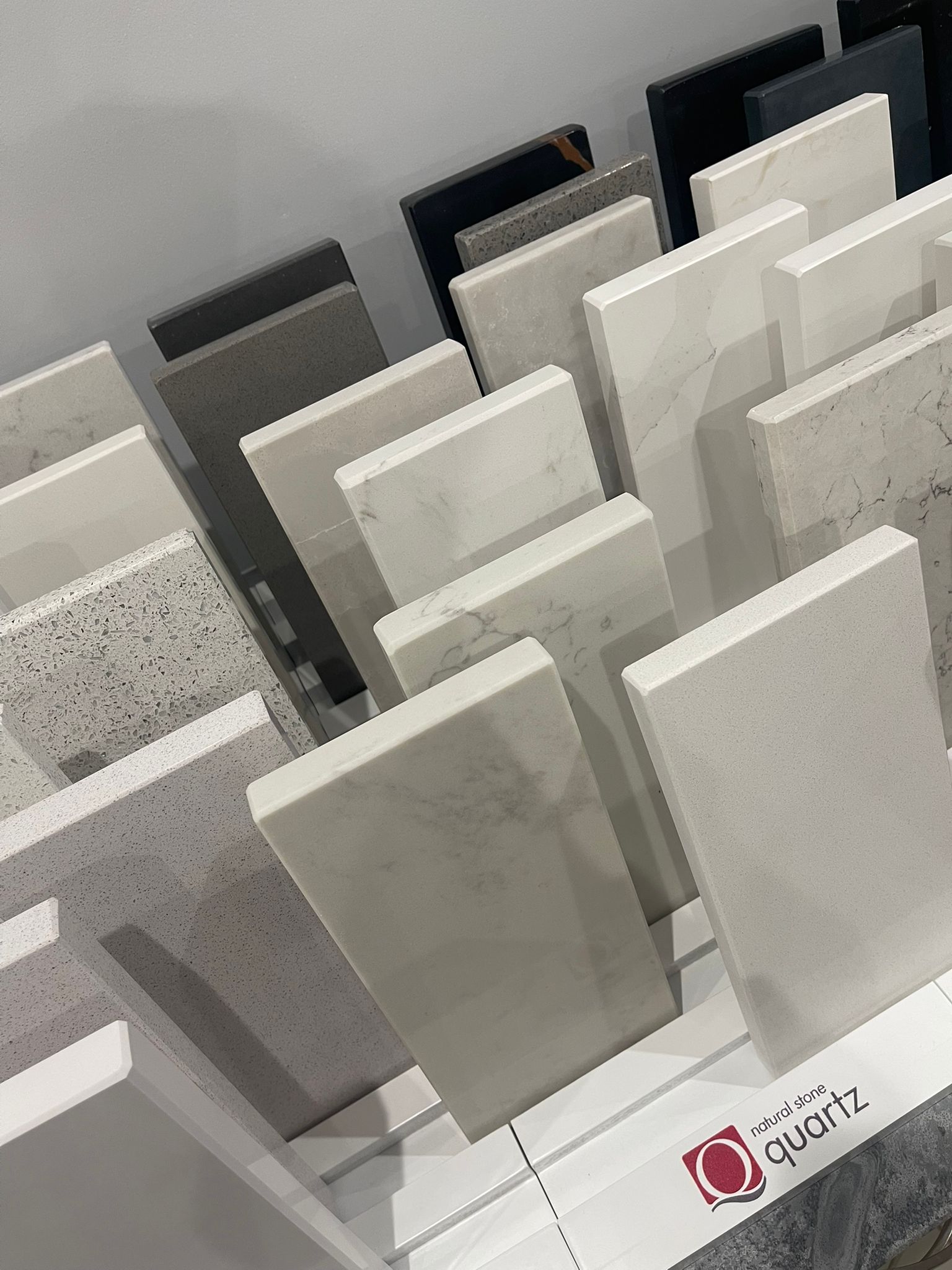 Cosentino Silestone quartz worktop sample selection