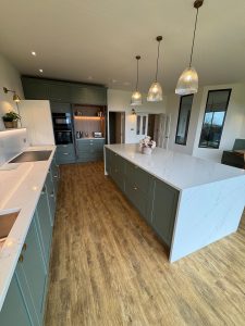 Completed Hallas & Hill kitchen for case study
