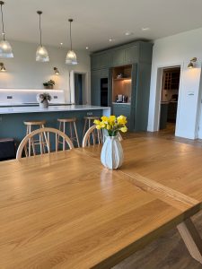 Completed Hallas & Hill kitchen for case study