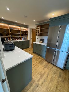 Completed Hallas & Hill kitchen for case study