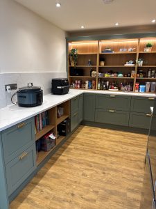 Completed Hallas & Hill kitchen for case study