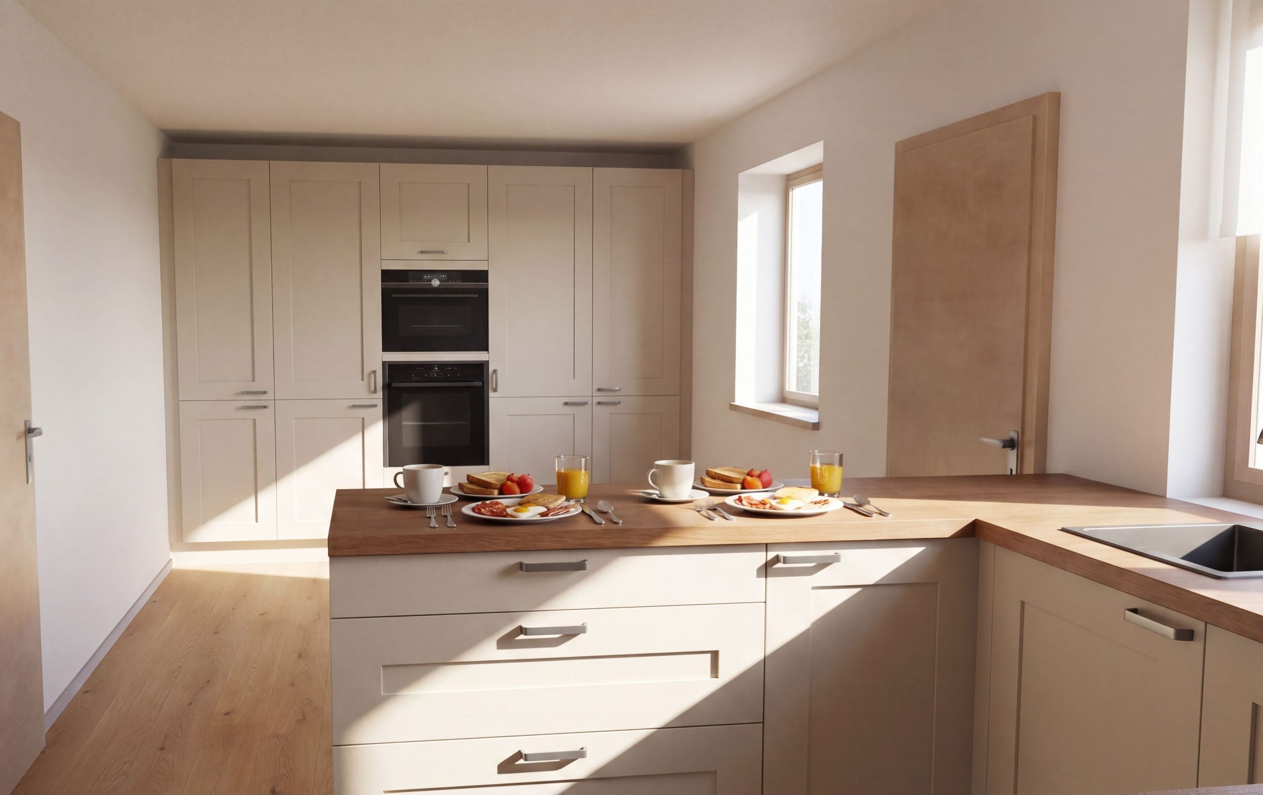 HD render of customer completed plan using free online planner