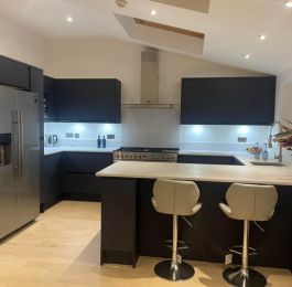 kitchen fitter in Nottingham. Completed kitchen installation